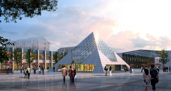 自贡金字塔网架