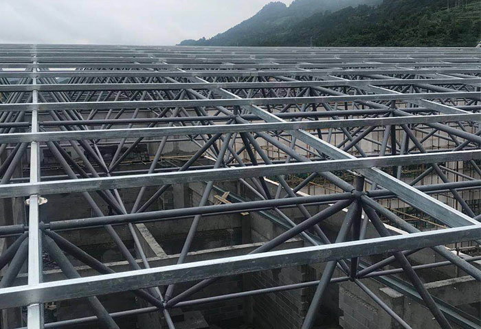 自贡仁怀冠英学校艺体楼网架